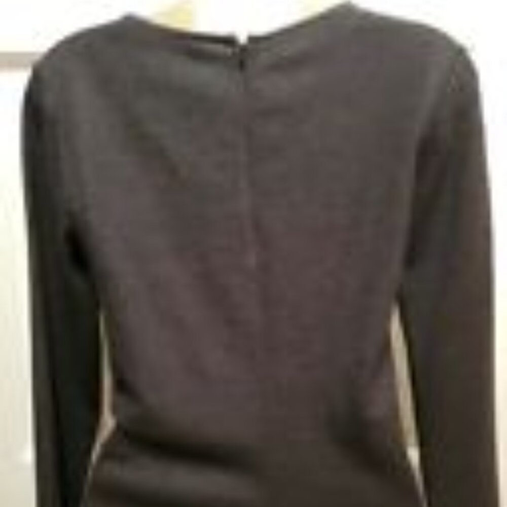 $315, THEORY, "Jinsel" Gray Dress - 6 - Picture 6 of 8